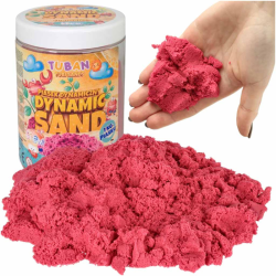 Dynamic Sand Rosa Tuban – textura fluida que no se seca ni mancha, ideal para juego sensorial en interiores