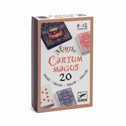 Magia Cartum Magus Djeco – kit de màgia amb cartes per aprendre 20 trucs a partir de 8 anys