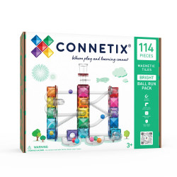 Connetix Ball Run Bright Pack 114 Peces Pista Boles Magnètica | Jugaia