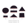 Formes Geomètriques de Pissarres Grans Wodibow | Jugaia