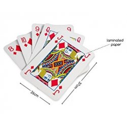 Joc de cartes gegants de 37x26cm