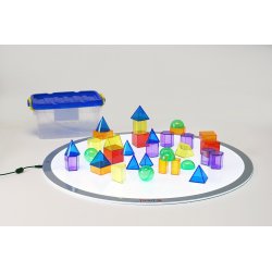 Formes geomètriques per a taula de llum