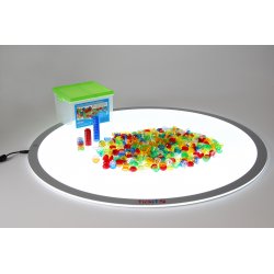 Translucent stackable counters Tickit 73091