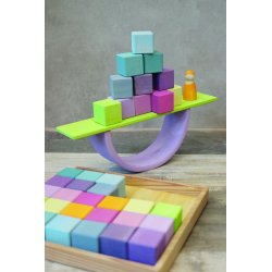 Cubos de madera de colores para jugar J2476 Juguetes Grimm's 4