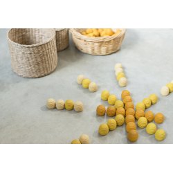 36 peces soltes en forma de rusc groc per mandales i mini mons. Joguines Grapat J2499 Grapat 4