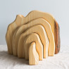 Cuevas de madera. Waldorf. NicToys