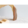 Cuevas de madera con corteza. Nic Toys