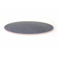 Wobbel 360. Taula wobbel rodona. Feltre gris fosc J2521 Wobbel 6