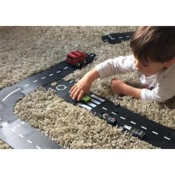 Way to Play The king of the raod. 44 peces per fer carreteres de joguina. J2526 Carreteras Flexibles Way to Play 5