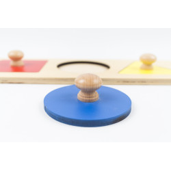 Encajable primeras formas geométricas montessori