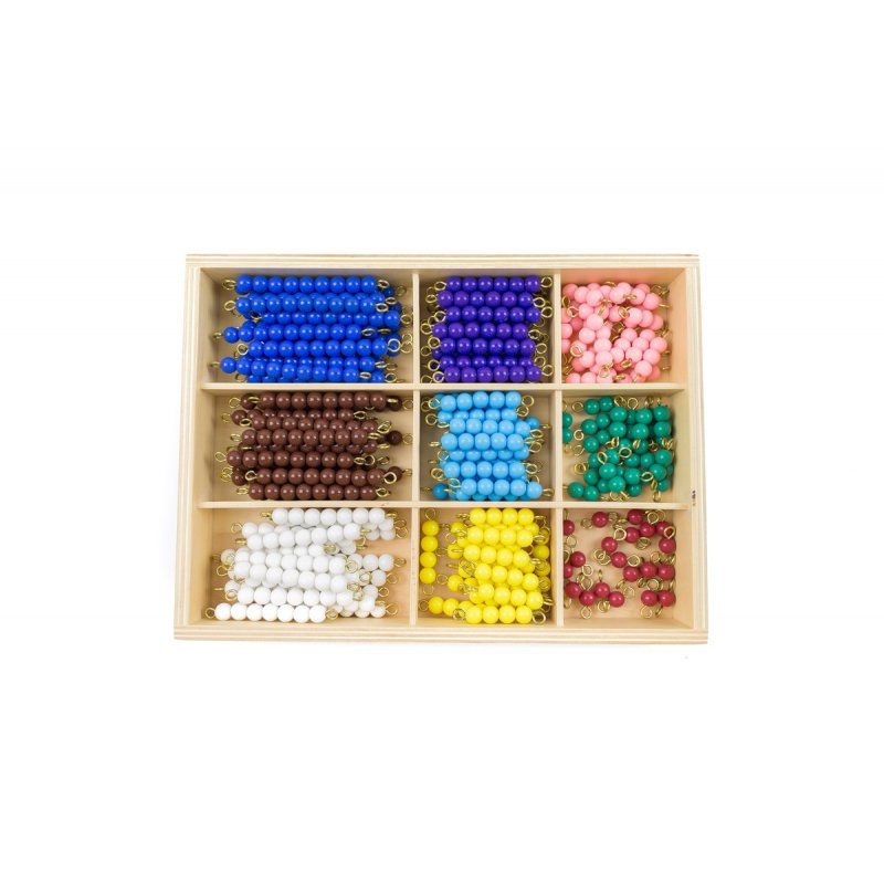 Caja de perlas (20 unid) Montessori