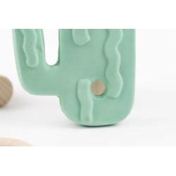 Cactus mossegador de làtex per a nadons. Amb forat per penjar-lo. J2642 Lanco Toys 3