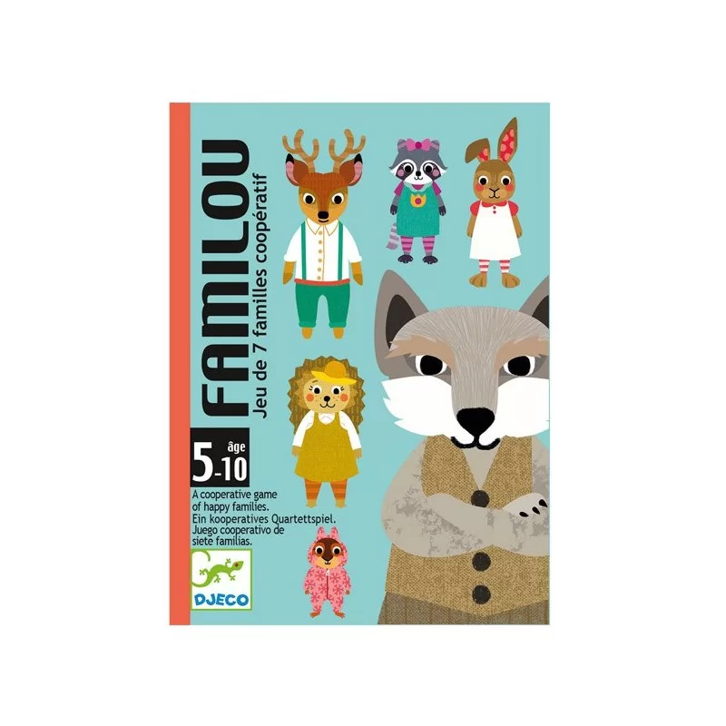 Juego cooperativo de hacer familias. Familou. Djeco Juego cooperativo de hacer familias. Familou. Djeco J2600 Djeco