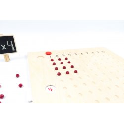 Taulell de fusta per multiplicar J2651 Montessori 4