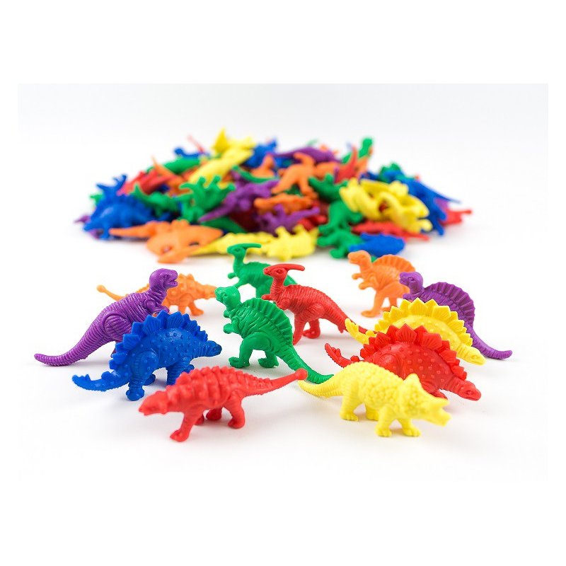 Dinosaures de plàstic de joguina