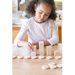 Juegos de matemáticas vivenciales. Monedas para contar. Joguines Grapat J2749 Grapat 3