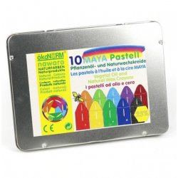 Crayons de cera ecològica per a nens. Maya Nawaro Okonorm J2795 ökoNORM 3