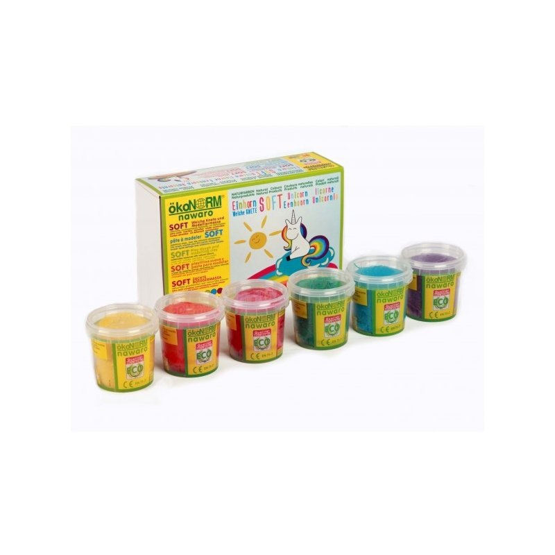 Plastilina y pasta de modelar  blanda y ecológica para niños. Nawaro Okonorm J2799 ökoNORM