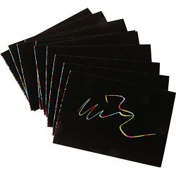 Petites lámines per rascar i dibuixar sobre fons negre. J2898 Eduplay 3