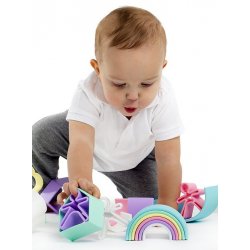 Arco iris de silicona Pastel Dëna nadons J2951 Dëna Toys 2