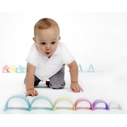 Arco iris Waldrof blando para bebés J2951 Dëna Toys 1