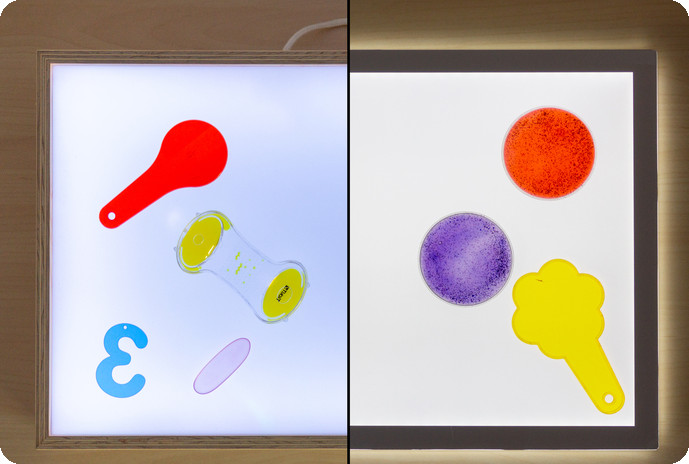 Comparativa de mesas de luz para niños