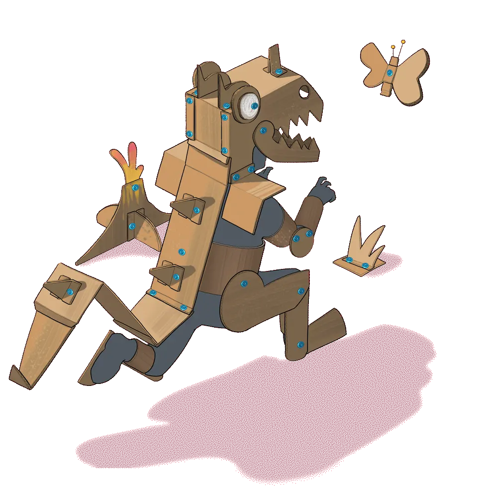 Makedo: juego de herramientas para manipular el cartón