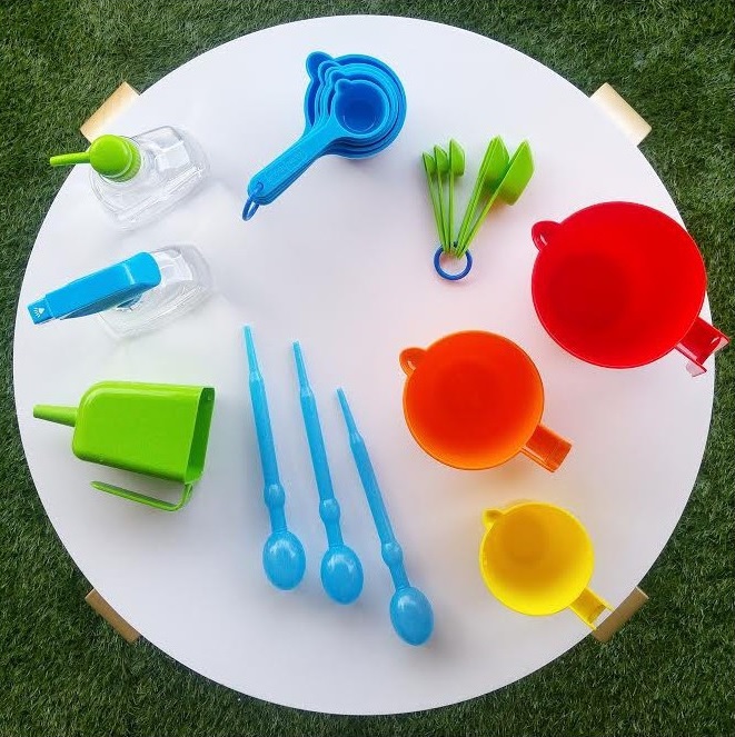 Set para jugar con el agua y la arena