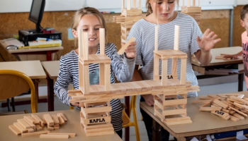 Juegos de construcción de madera a partir de 4 años