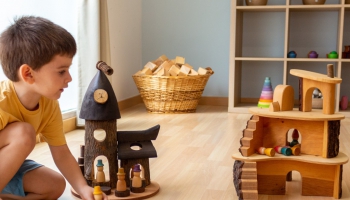 10 Casas de muñecas de madera originales