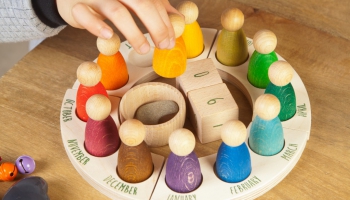 Materiales manipulativos para explicar el paso del tiempo a niñas y niños